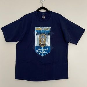 Vintage Pro Player New York Yankees World Series Championship 1999 T-shirt Sz XL